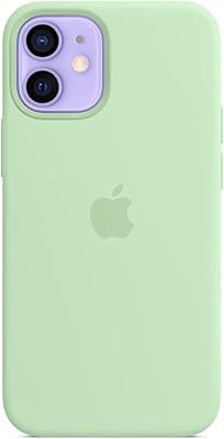Apple leather protective case with Magsafe technology (for iPhone 12 mini) - Turquoise.. DIAYTAR NIGERIA makes online shopping accessible with our comprehensive platform and prompt delivery service.