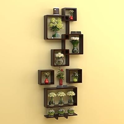 Wood -shaped wall shelves in rafoof wooden cross (lot of 8) (size.. Shop confidently with DIAYTAR NIGERIA's vast product range and budget-friendly nationwide shipping.