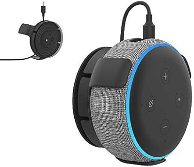 AHA style wall support for echo dot smart home 3G speakers, compact cable management and requires a hole (black).. Experience hassle-free shopping with DIAYTAR NIGERIA's user-friendly platform and prompt delivery service.