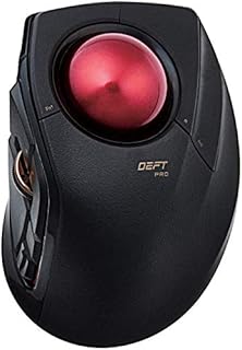 Alecom deft pro trackball mouse, wire, wireless, bluetooth, finger control, ergonomic design, 8 buttons, optical sensor for games, sweet red ball, Windows 11, Mac OS (M-DPT1MRBK).. The future of online shopping in Nigeria is here — welcome to DIAYTAR.