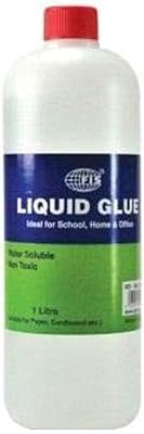 Transparent liquid glue - 1 liter.. From daily deals to exclusive products — DIAYTAR Nigeria has you covered.