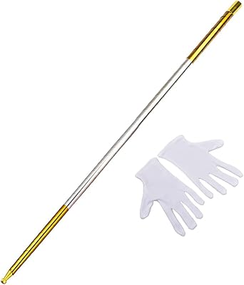 Magic pocket wand telescopic in ekasafe stainless steel, portable magic wand for show magician show and Halloween tower.. Shop smarter with DIAYTAR Nigeria — affordable prices and a wide product range delivered in just 5 to 8 days.