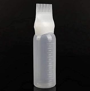 Root comb bottle with root dye with graduated scale - white, 6 oz (160 ml).. Experience shopping without limits at DIAYTAR NIGERIA, where affordability meets convenience in just days.
