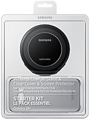 Samsung 2 wireless loading starter kit with Qi wireless loading support, durable transparent shell and screen protector for Samsung Galaxy S8 Plus.. DIAYTAR NIGERIA: Where smart shoppers find everything they need at prices they can afford.