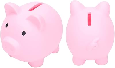 Pig for adults, durable entrance piggy bank for girls and boys (pink).. DIAYTAR NIGERIA: Your affordable gateway to thousands of products shipped nationwide within the week.