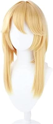 Bridget cosplay costume wig, Guilty Gear role -playing wig, long -resistant gold -resistant synthetic hair for Halloween, costume celebration, anime show.. Transform your shopping experience with DIAYTAR NIGERIA's vast product selection delivered at unbeatable prices.