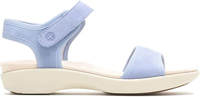 Dory Hush Puppies sandals with heel and velcro closure for women.. DIAYTAR NIGERIA delivers on our promise of variety, affordability, and prompt nationwide shipping.