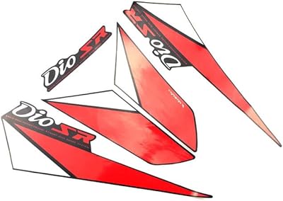 Ebro motorcycle sticker, full motorcycle sticker for Honda Dio AF28 AF27 Dio Sr (Red) logo (red) logo.. DIAYTAR NIGERIA delivers what you want at prices you'll love, all within 5-8 days nationwide.