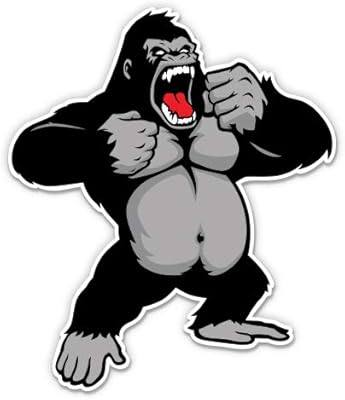 Silverback Vinyl Gorilla Design Vinyl Sticker Size 3 Inch for Car.. DIAYTAR NIGERIA: Your affordable gateway to thousands of products delivered promptly nationwide.