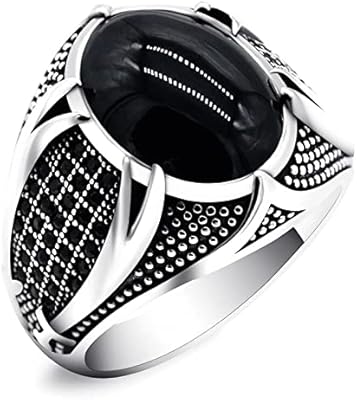 Retro Ring made by men's Vintage Turkish Vintage Men Double Sword and Stone.. Your digital shopping destination, DIAYTAR NIGERIA combines variety with affordability and quick delivery.
