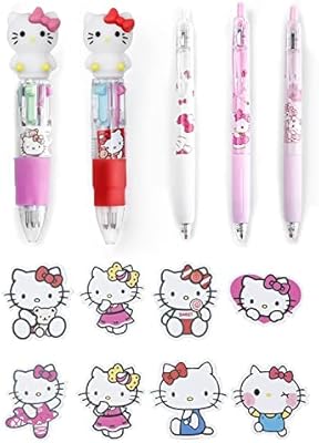 Retractable ball pen 4-in-1 g-aura 0.5 mm kwai kitty (pen + st-kt 6pcs).. Shop across categories at DIAYTAR NIGERIA with the confidence of prompt and budget-friendly delivery.
