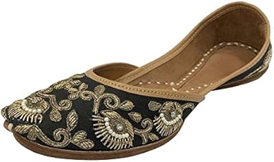 Punjabi Jutti For Women Mojari Traditional Flat Shoes Elegant Hand made Khussa Ethnic Juti Jooti.. Your everyday shopping destination, DIAYTAR NIGERIA offers unbeatable value with quick delivery times.