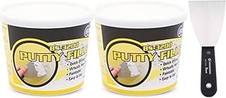 Multipurpose mastic Possil, filling putty for dry partitions, fast drying, designed for domestic and exterior domestic use, can be painted, permanent, does not shrink, 500 g, 2 rooms and 1 2 -inch scraper.. Transform your online shopping experience with DIAYTAR NIGERIA's affordable and diverse marketplace.