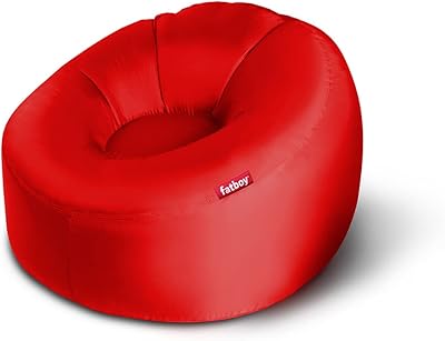 Fat Boy® Lamzak inflatable chair in O -shaped for adults and children - inflatable chair - 110 x 103 x 62 cm - No pump required - for interior and exterior use - red red.. DIAYTAR NIGERIA: Revolutionizing how Nigerians shop with affordable prices and prompt delivery services.
