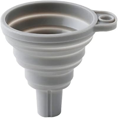 Kisera® Lot of 2 foldable silicone funnels, kitchen supplies, foldable funnel for water bottle, liquid food transport (2) package.. Experience the joy of discovery with DIAYTAR NIGERIA's vast catalog and nationwide affordable delivery.