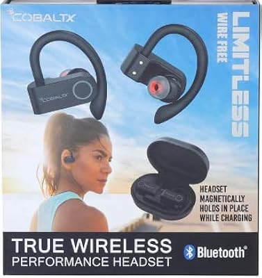 Bluetooth True Wireless Performance Cobaltx helmet with case (black).. DIAYTAR NIGERIA redefines convenience with our diverse marketplace and affordable nationwide shipping.