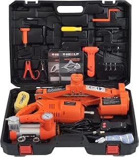 I-HELP 3-ton electric car jack (6.6 lb) 12 V with electric shock key and tire inflator, portable emergency tire changer tools for ZS3 SJTPC.. Shop from anywhere in Nigeria and receive your DIAYTAR purchases at affordable prices within a week.