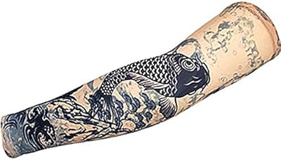Sun protection sleeves for temporary tattoo akstore tiger drawings.. DIAYTAR NIGERIA: Bringing quality products to every Nigerian home at prices everyone can afford.