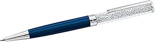 Swarovski 5351068 crystalline ball pen, size 14.3 cm x 1 cm, blue.. DIAYTAR NIGERIA: Connecting Nigerians with affordable products through our expansive e-commerce platform.