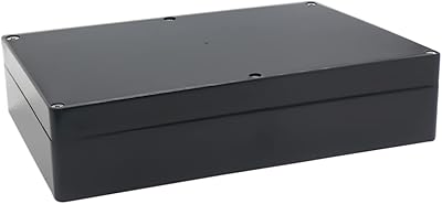 Yetlebox waterproof junction box, IP67 waterproof project box, durable ABS plastic electronic case for DIY electric project, black 10.35 \ "x 7.17 \" x 2.36 \ "(263 x 182 x 60 mm).. Discover the convenience of DIAYTAR NIGERIA's vast product range delivered affordably in 5-8 days.