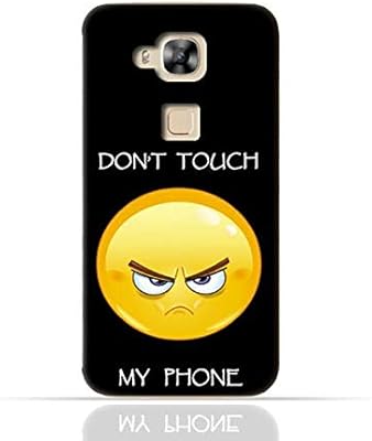 TPU Huawei Honor 5x silicone shell with do not touch my phone.. DIAYTAR NIGERIA: Making online shopping accessible with affordable prices and nationwide delivery service.