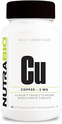 Nutrabio copper chélate (3 mg), immune support - 90 capsules.. Order today, receive in days — DIAYTAR Nigeria makes it possible.