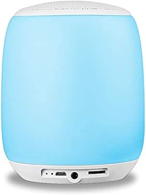 Bluetooth speaker wireless LED portable with night light, bedside lamp with changing color, Smart Touch table lamp and MP3 player.. DIAYTAR NIGERIA: Where every search leads to affordable products delivered promptly across Nigeria.