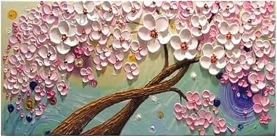 New paint with large golden silver tree oil handmade on canvas without frame (120 cm x 240 cm (48 x 96 inches)))).. Shop without boundaries at DIAYTAR NIGERIA, offering affordable products with convenient delivery times.