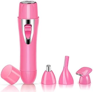 Facial razor for women epilator 4 in 1 rechargeable facial mower by USB.. Shop with intention at DIAYTAR NIGERIA, offering thousands of products at budget-friendly prices.