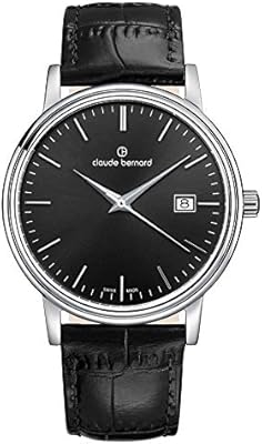 Claude Bernard Pour Men watch 53007 3 Nin Classic with Swiss quartz with black analog display.. Discover thousands of products on DIAYTAR Nigeria with delivery between 5 to 8 days across the country.