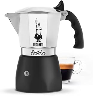 Bialetti - New BRIKKA MOKA POT coffee maker, the only coffee maker on the stove capable of producing an espresso rich in cream, 2 cups (3.3 oz), aluminum and black.. Shop smarter with Nigeria's premier e-commerce platform, featuring affordable products delivered nationwide.