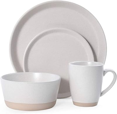 16 -piece table service, set of 16 -room plates and bowls, set of plates and bowls for 4 people.. Experience the ultimate in shopping convenience with DIAYTAR NIGERIA's vast catalog and 5-8 day delivery.