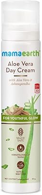 Mamaearth day cream with aloe vera with SPF 30 at Aloe Vera and Ashwagandha for a youth gap - 50 g.. Transform your shopping experience with DIAYTAR NIGERIA's vast product selection delivered at unbeatable prices.