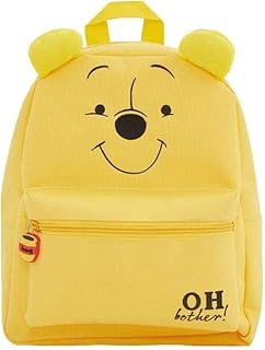 Disney Winnie L'Ourson backpack Oh Pether - Kindergarten Size 12 "x 10" x 10 "x 100% polyester - yellow, yellow.. DIAYTAR NIGERIA brings the marketplace to your home with budget-friendly prices and nationwide delivery.