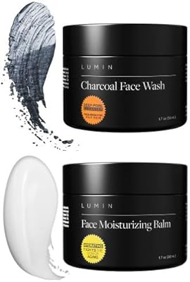 Lumine - Essential duo set - Men care box - Cleaning and hydrating for the coal face - cleanses, protects, anti -aging.. DIAYTAR NIGERIA: Where shopping is easy, prices are low, and delivery is just days away.