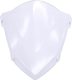 Motorcycle windshield protector Evomosa for Yamaha MT-03 MT03 MT-25 MT25 2013 2020 2021 20-21 (transparent).. DIAYTAR NIGERIA: Your trusted marketplace that combines variety, affordability and reliable shipping.