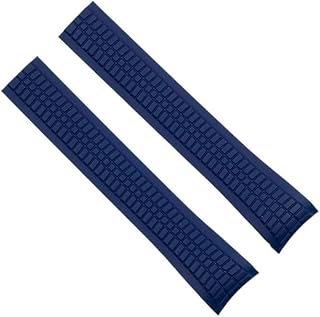 Dafmin silicone rubber watch strap 21 mm Patek bracelet for Aquanaut.. DIAYTAR NIGERIA: Creating access to affordable products for every Nigerian with our swift delivery service.