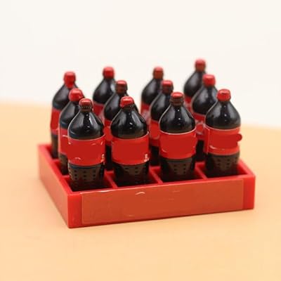 Aepro - Set of supermarket drinking bottles, doll house, scale 1: 12, mini, coffee, food, miniature furniture, drinking bottle, stage model, girl gift (Drink F).. Shop for everything you need at DIAYTAR NIGERIA, with budget-friendly prices and quick delivery.
