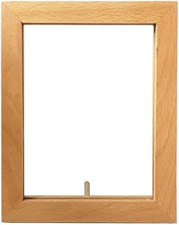 Fiskenet wooden photo frame with LED lights, DIY photography, nightlife lighted for table, dried flowers, decorated shelf (white).. Discover the joy of online shopping with DIAYTAR NIGERIA's budget-friendly prices and reliable shipping.