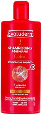 Evoloderm shampoo - Colorful hair - 400 ml.. DIAYTAR NIGERIA brings affordable shopping to every Nigerian home with delivery in just 5-8 days.