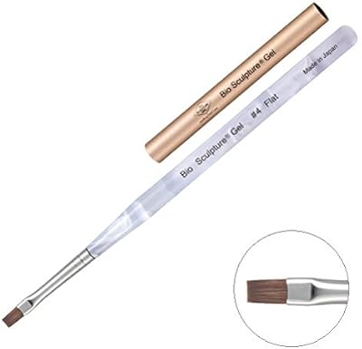 Beautiful Flat Gel Gel Brush #4 (with cap) White marble.. Shop across boundaries with DIAYTAR NIGERIA's comprehensive catalog delivered nationwide at budget rates.