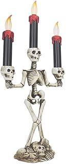Self -onsure Triple LED without flame for Halloween, skeleton, skull, Halloween decoration, haunted house decoration (1 room).. Shop without limits at DIAYTAR NIGERIA and receive your purchases at budget prices within the week.