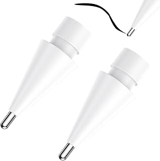 BOCAM Apple Pencil spare ends set, spare ends for Apple Pencil 1st and 2nd generation, compatible with Apple Pencil 1st and 2nd generation, 2 pieces.. DIAYTAR NIGERIA: Connecting every Nigerian with quality products at prices everyone can afford.