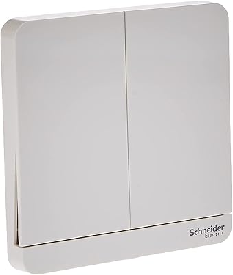 Schneider Electric E8332L1_We White Avataron - Unidirectional panel switch 2 Gangs 16AX.. DIAYTAR NIGERIA delivers affordability and convenience with every purchase, shipped within the week.