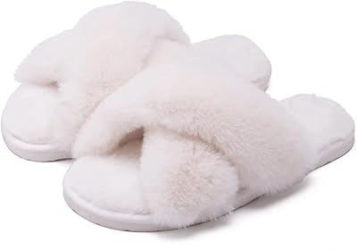 Soft slippers with Paris Comfort for Women Crusaders | False fur slippers | Floor open -ending in soft plush for interior and exterior use | Non -slip -in -laws for women.. Get the deals you love and the delivery speed you need at DIAYTAR Nigeria.