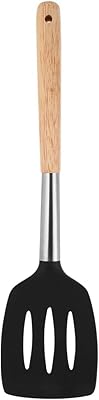 Silicone slot spatula Vag with oak handle, 13.5 ", gray.. Don’t wait weeks for international shipping. DIAYTAR Nigeria offers local delivery within 5 to 8 days, so you get your items when you actually need them.
