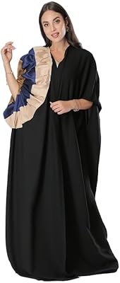 Abaya in pancake for woman Moy Street with creator handle on the right - Modest clothes - Modete mode - Abaya with modern design - Abaya Colorful - Islamic clothing.. Shop smarter, not harder with DIAYTAR NIGERIA - thousands of products at your fingertips with affordable delivery.