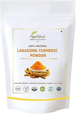 Agrovechoa 100% pure and natural turauma powder of Lakadong high curcumin.. DIAYTAR NIGERIA brings the marketplace home to you with affordable prices and delivery in 5-8 days.