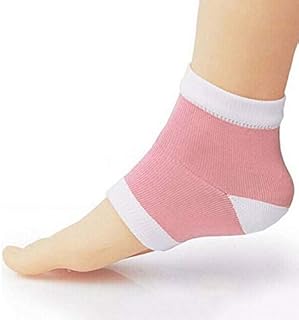 Dreamshop heeled heeled socks in pink silicone gel with spa botanical gel 1 pair for repair of cracked and dry heels, feet treatment, heel protector.. Your everyday shopping destination, DIAYTAR NIGERIA offers unbeatable value with quick delivery times.