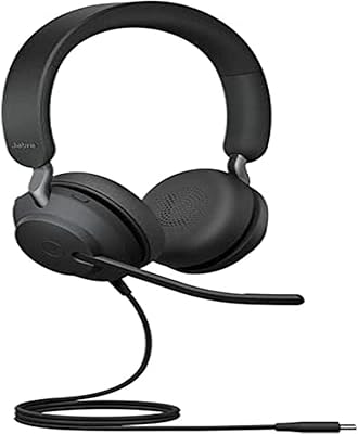 Jabra Evolve2 40 computer headset - UC certified sound insulation, Triple microphone call technology - USB -C - Black cable, 24089-989-899, Evolve2 40.. Get more, save more — only on DIAYTAR Nigeria.